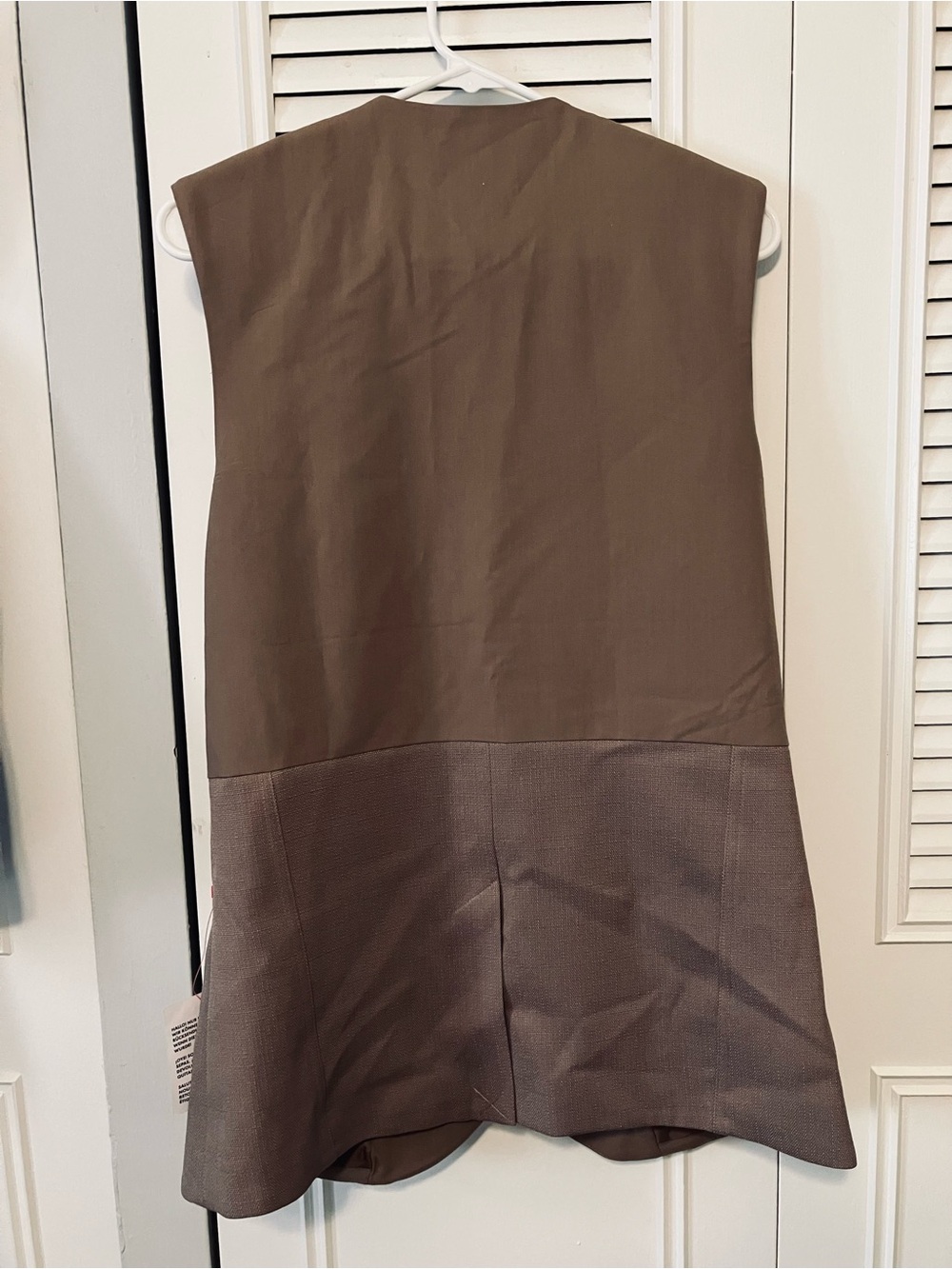 NWT ASOS Design Mocha Oversized Vest Top - Picture 9 of 12